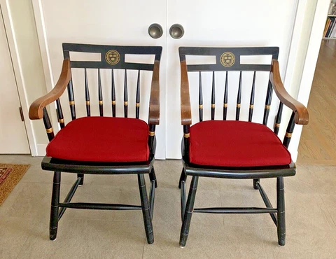 Harvard College Collegiate Chair, Windsor Chair by Nichols & Stone, Made in MA Cover
