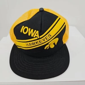 Vintage Iowa Hawkeyes Football  Trucker Hat Cap Nice  - Picture 1 of 5