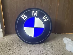 BMW Sports Car Motor 14” Light Up Sign - Picture 1 of 3