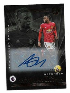 2020-21 Panini Chronicles Autographs Auto Card :Aaron Wan-Bissaka #113/148
