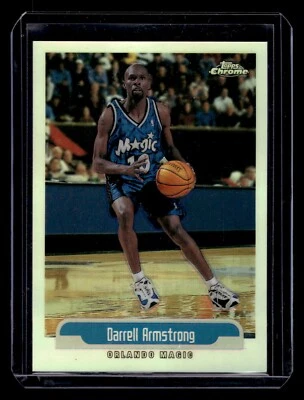 1999 Topps Chrome Refractor #59 Darrell Armstrong Magic QTY - Imagem 1 de 2