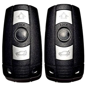 2 Remote KR55WK49127 Keyless Car Key Fob 2006-2010 BMW 5 Series E6o/61 Chip - Picture 1 of 6