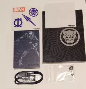 BLACK PANTHER MARVEL 2.5" ENCLOSURE ONLY/ PCB /Cable/Marvel Stickers/ SEAGATE - Picture 1 of 5