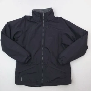 Vintage Columbia Jacket Womens Medium Black Softshell Fleece Lined Coat - Picture 1 of 13