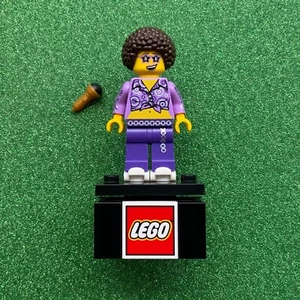 Genuine Lego Disco Diva Minifigure (CMF - Used - Series 13 - COL207) - Picture 1 of 2