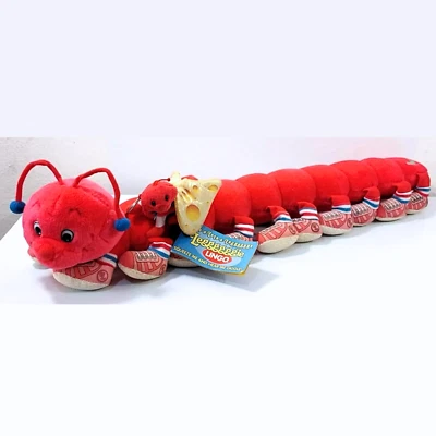Lots A Lots A Leggggggs Lingo 28inch Buzzy Caterpillar Vintage Commonwealth Tags - Image 1 of 4