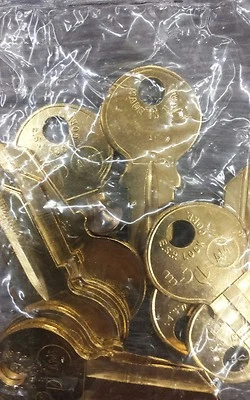 10 AM1 ESP key blanks fits American lock vintage craft