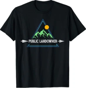 Public Land Owner Gift Conservation T-Shirt - Picture 1 of 8