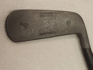 ACCURATE Hand Forged Antique Hickory Shaft 35" Putter. - Picture 1 of 11