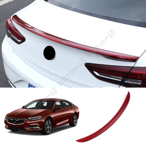 For Buick Regal 2018-2019 2020 ABS RED Rear Door Tail Trunk Spoiler Wing Lip 1P - Foto 1 di 7