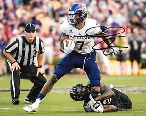 ZAY JONES HAND SIGNED EAST CAROLINA PIRATES 8X10 PHOTO W/COA ECU - Picture 1 of 1