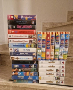 🎬 Große VHS Sammlung Kinderfilme & Klassiker 29 Stück komplett! - Bild 1 von 3