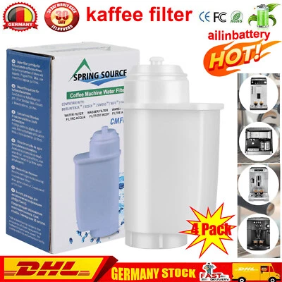 AILINBATTERY 4x Ersatz-Wasserfilter für Siemens EQ.3 EQ.5 EQ.6 EQ.7 EQ.8 EQ.9, Kaffee Filter