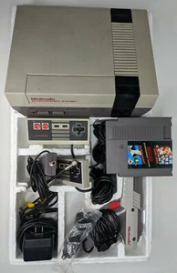 NES Nintendo Action Set ALLES ORIGINAL KOMPLETT DUCK HUNT. RAR, RARITÄT, VINTAGE - Bild 1 von 12