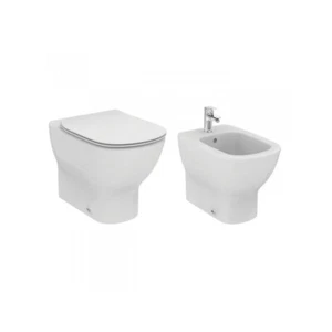 IDEAL STANDARD - SANITARI FILO PARETE TESI WC AQUABLADE BIDET SEDILE SLIM SOFT-C - Foto 1 di 1