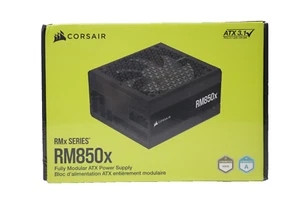 Corsair RM850x PC-Netzteil(Voll-Modulares Kabelmanagement,80+ Gold,850Watt,Black - Bild 1 von 1