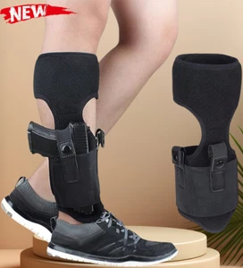 Tactical Concealed Carry Ankle Holster Pistol Leg Gun Pouch with Magazine Holder - Picture 1 of 11