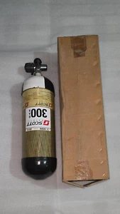 CILINDRO DE FIBRA COMPUESTA DE CARBONO SCOTT SAFETY 300 BAR 6,8 LTRS PARA JUEGO SCOTT SCBA - Imagen 1 de 4