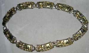 Halsband Metall Halskette Elefant Design - Bild 1 von 3