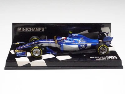 MINICHAMPS 1:43 SAUBER C36 FERRARI A. GIOVINAZZI CHINESE GP 2017 - Image 1 of 4