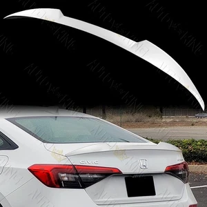 APTO 22-25 HONDA CIVIC SEDÁN W-POWER BLANCO PERLA ALERÓN TRASERO ESTILO V ALERÓN - Imagen 1 de 5