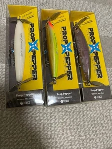 TIEMCO Prop Pepper 3 Farben Set Topwater Köder Neu - Bild 1 von 2
