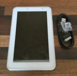 Samsung Galaxy Tab2 GT-P3110, 8GB,Wi-Fi, 7" White,Charging Lead,Factory Reset - Picture 1 of 7