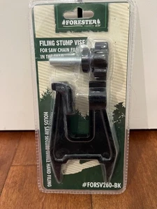 FORESTER KETTENSÄGE FEILEN STUMPF SCHRAUBSTOCK WERKZEUG - Bild 1 von 2