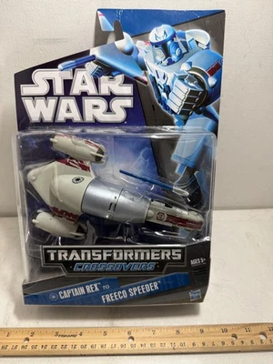 Star Wars Transformers Crossovers Capitán Rex a Freeco Speeder Nuevo en Paquete Foto 1 de 4