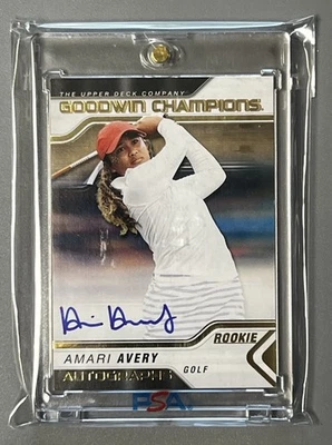 AMARI AVERY ⛳️ ¡FUTURO CORTE-LPGA CABRA!!! ¡¡TARJETA AUTOGRAFIADA ✨NOVATO✨!!! Foto 1 de 2