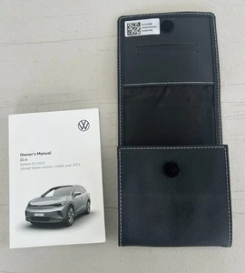 2021 VW ID.4 Owners manual with cover ! Like new ! - Picture 1 of 3