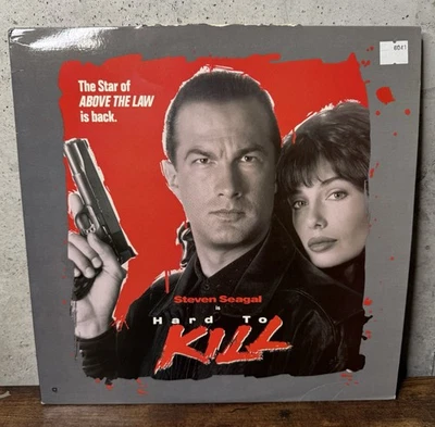 "Hard to Kill" Extended Play Laserdisc LD - Steven Seagal Free Shipping Foto 1 de 4