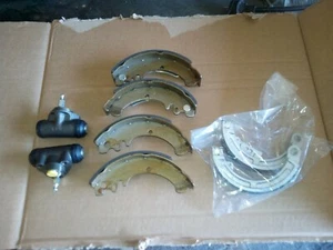 KIT IMP. FRENI COMPLETO GANASCE POSTERIORI+ANTERIORI+CILINDRETTI PIAGGIO APE 50 - Picture 1 of 1