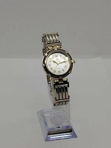 Ladies Bijoux Terner Quartz Link Watch Gold Silver Tone w/new battery K4844G - Picture 1 of 8