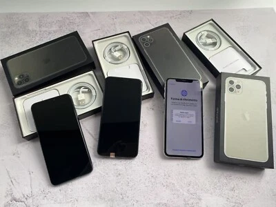 Apple iPhone 11 Pro Max - 64 GB -256 GB - Todos los Colores 4G (Desbloqueado) Con Caja Foto 1 de 4