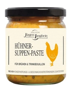 HÜHNER-SUPPENPASTE von Jürgen Langbein, 400g - Bild 1 von 1
