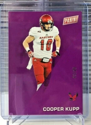 2022 Panini Father's Day - COOPER KUPP PURPLE SP #03/25 MADE - RAMS #38 - Image 1 of 2