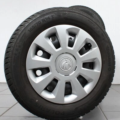 14 Zoll original Skoda Citigo VW UP 1S0601027G Stahlfelgen Winterreifen - Bild 1 von 4