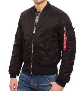 Alpha Industries MA-1 Slim Fit European Fit Jacket/Bomber MJM44530C1 Sz. S NEW - Picture 1 of 15