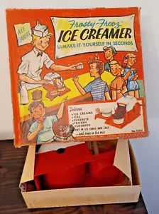 Vintage 1950's Frosty-Freez Ice Creamer Hassenfeld Bros. Hasbro Collectible - Picture 1 of 12