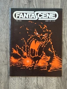 1976 Fantascene Magazine Vol. 1 No. 2 Film Fanzine Horror Sci-Fi Thriller - Picture 1 of 3