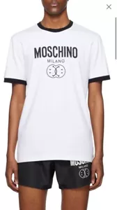 Moschino Couture Milano Smiley Face Logo T-Shirt Gr. IT 48 US Small - Bild 1 von 5