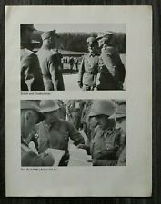 AQ) Blatt 2.WK 1940 Offiziere Gebirgsjäger Grodek Russen Polen MG Straßenkampf +