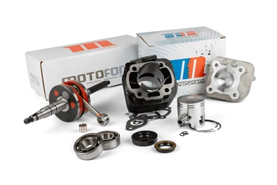 Motorpack Motoforce Racing Zylinder + Kurbelwelle 70 Grauguss Minarelli liegend  - Bild 1 von 4