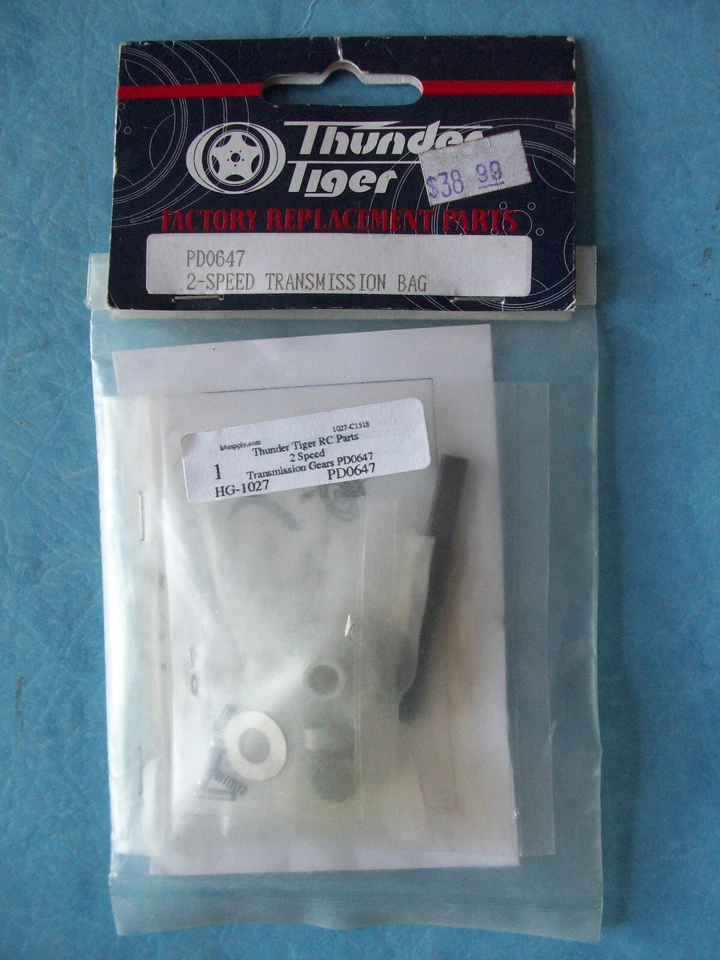 VINTAGE THUNDER TIGER 647 2-SPEED TRANSMISSION PD0647 NIP - Image 1 of 1