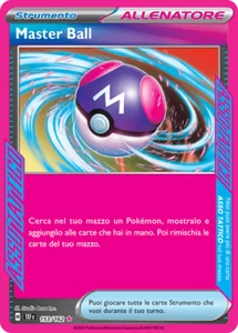 Pokemon TCG Master Ball 153/162 ITA NM Temporal Forces Asso Tattico Ace Spec - Imagen 1 de 1