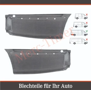 Guardabarros trasero chapa de reparación parte lateral par Volkswagen Crafter 2005-2017 L+R - Imagen 1 de 7