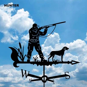 HUNTER Metal Plasmacut Veleta Decoración Techo Galeta - Imagen 1 de 8