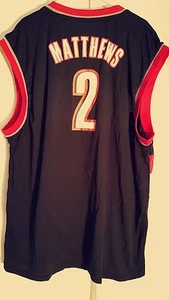 Adidas NBA Trikot Trailblazers Mathews schwarz Gr. S - Bild 1 von 1