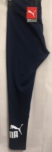 Leggings Puma Mujer Azul Marino Talla UK L NUEVOS CON ETIQUETAS 🔴🔵🟡🟢 - Imagen 1 de 7